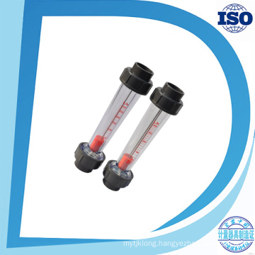 Lzs Acrylic Tube Type Ss316L Guide Rod Flow Meter Rotameter